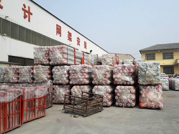 防城港网架成品待发